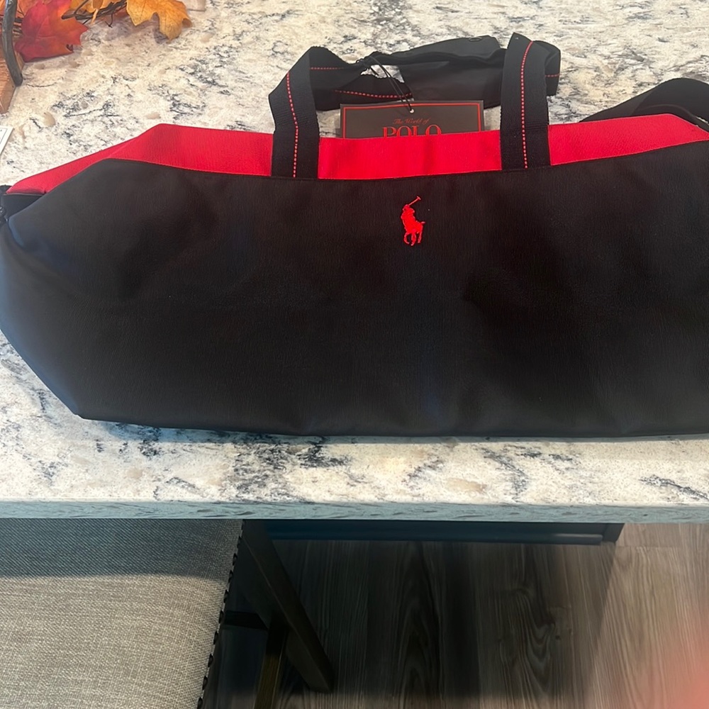 Polo backpack.